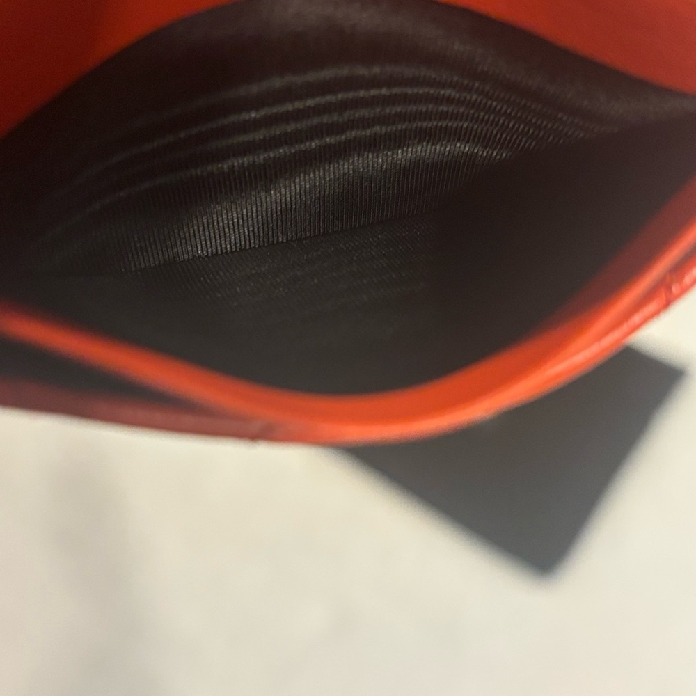 Versace Card Holder NWT authentic coral - Picture 8 of 10